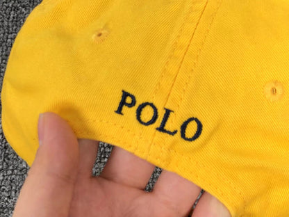 POLO RALPH LAUREN DENIM CAP YELLOW