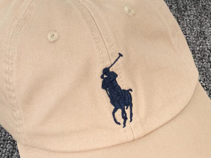 POLO RALPH LAUREN DENIM CAP BEIGE