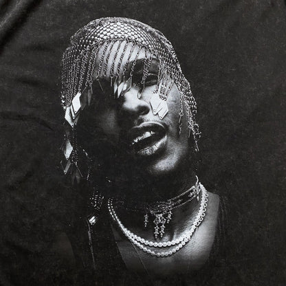 A$AP ROCKY VINTAGE GRAPHIC TEE DARK GREY - Sin Sity Reps