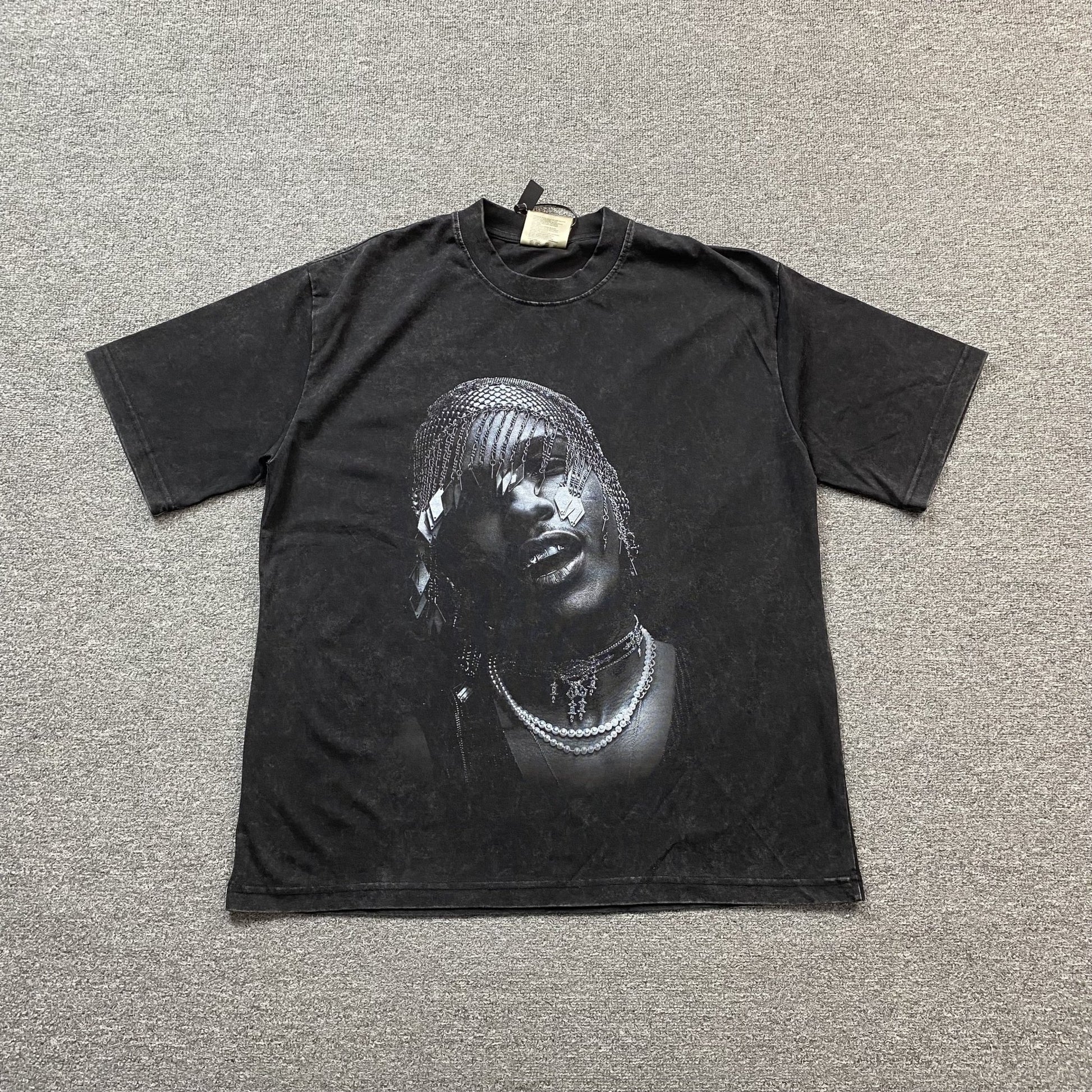 A$AP ROCKY VINTAGE GRAPHIC TEE DARK GREY - Sin Sity Reps