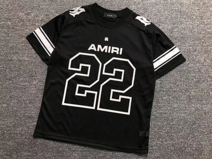 AMIRI 22 MESH JERSEY BLACK - Sin Sity Reps