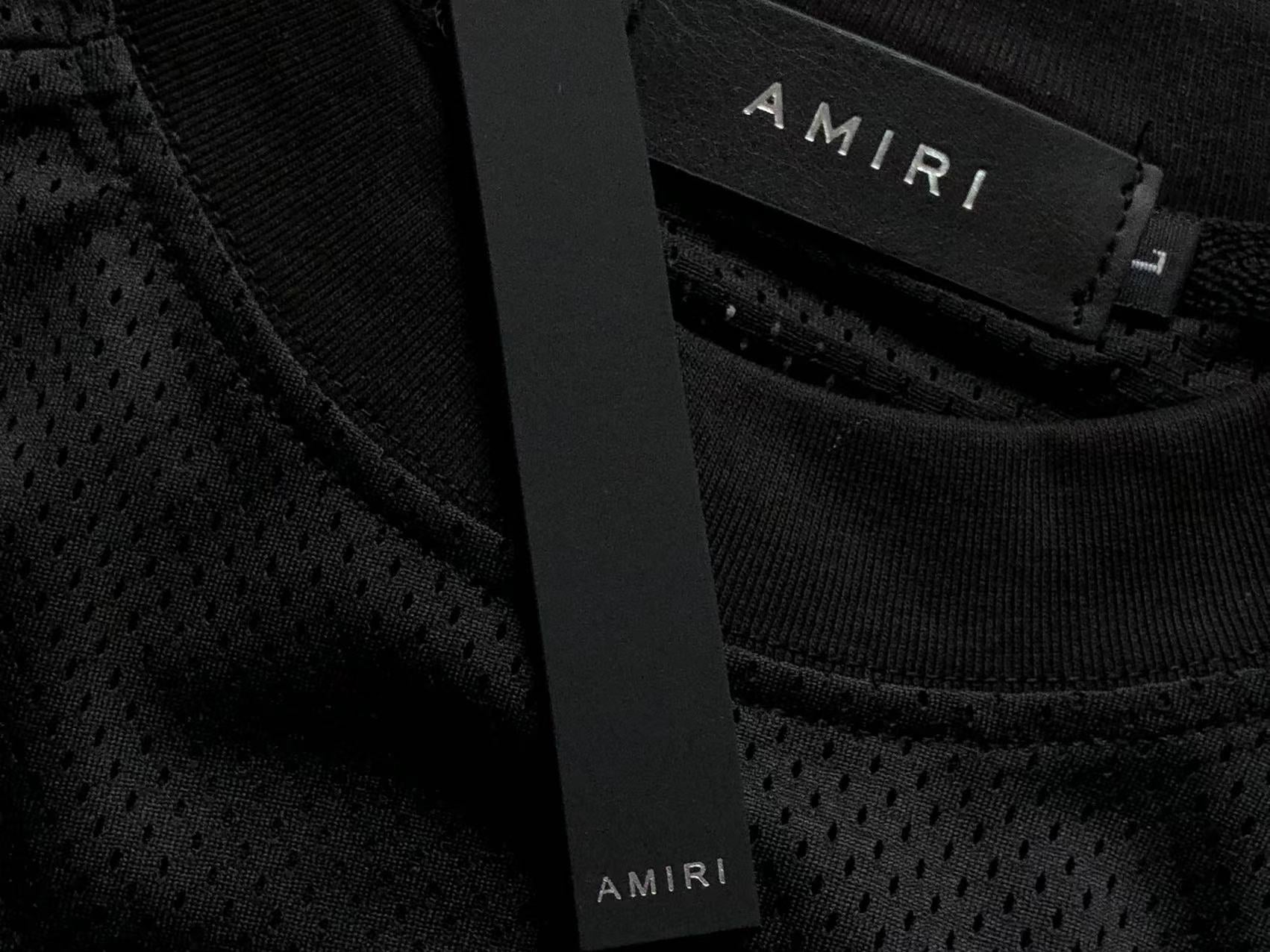 AMIRI 22 MESH JERSEY BLACK - Sin Sity Reps