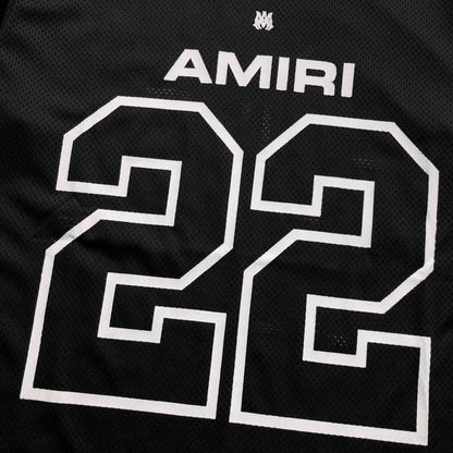 AMIRI 22 MESH JERSEY BLACK - Sin Sity Reps