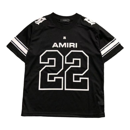 AMIRI 22 MESH JERSEY BLACK - Sin Sity Reps