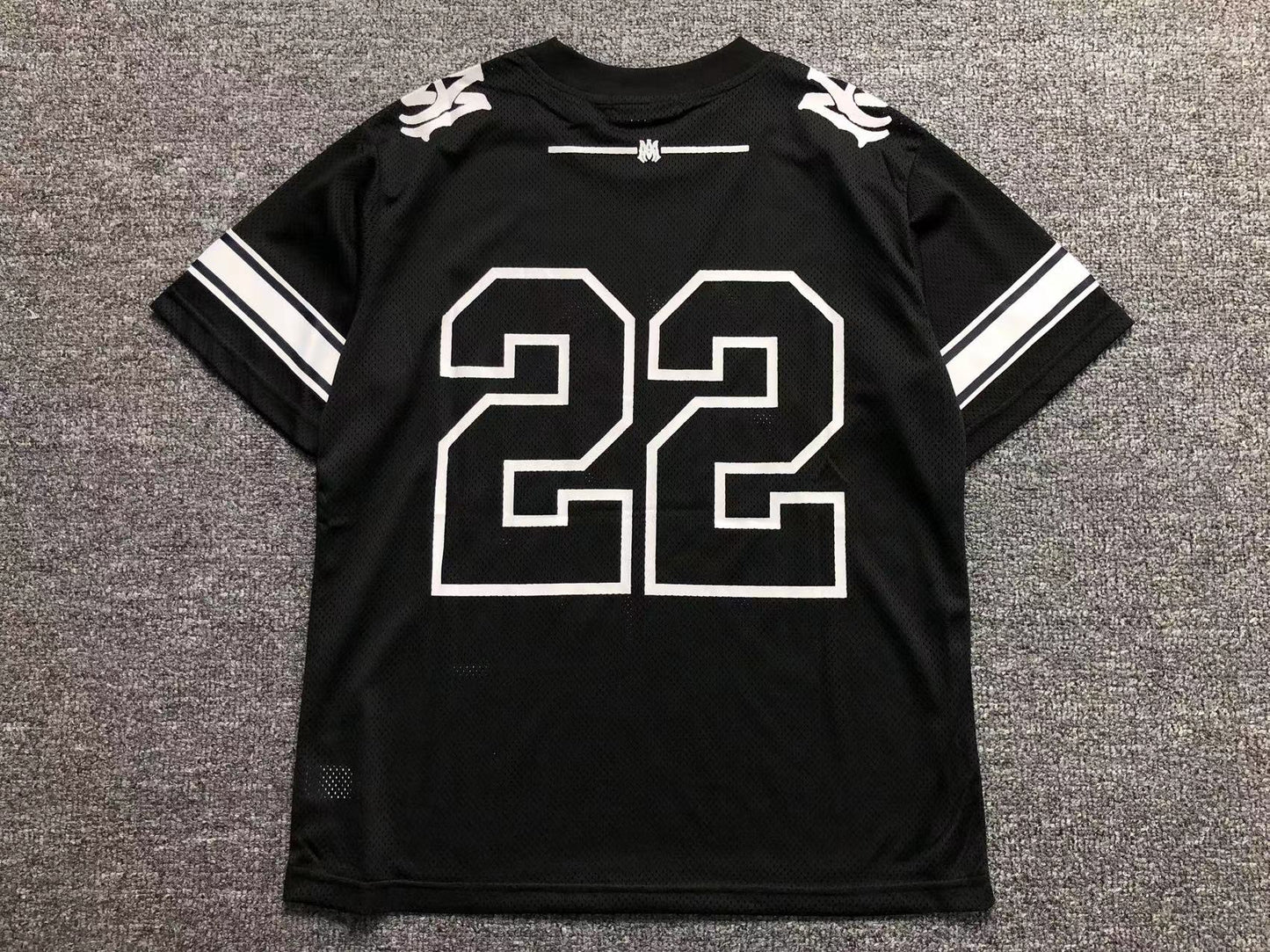 AMIRI 22 MESH JERSEY BLACK - Sin Sity Reps