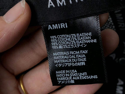 AMIRI DRIP LOGO TRUCKER HAT BLACK - Sin Sity Reps