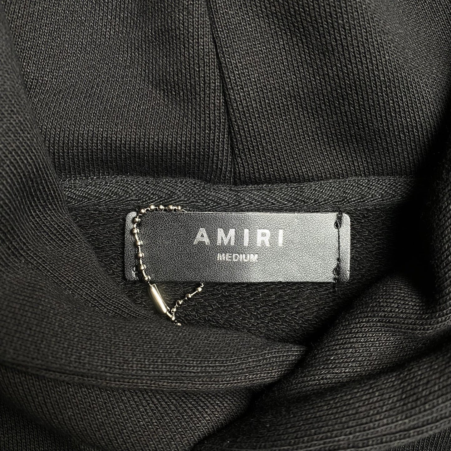 AMIRI LETTER LOGO HOODIE BLACK - Sin Sity Reps