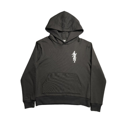 AMIRI LETTER LOGO HOODIE BLACK - Sin Sity Reps