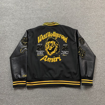 AMIRI LION VARSITY JACKET - Sin Sity Reps