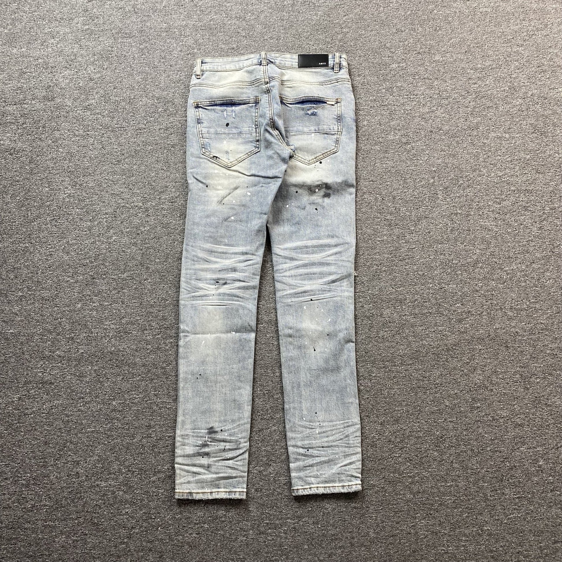 AMIRI MX1 PAINTER JEANS BLUE - Sin Sity Reps