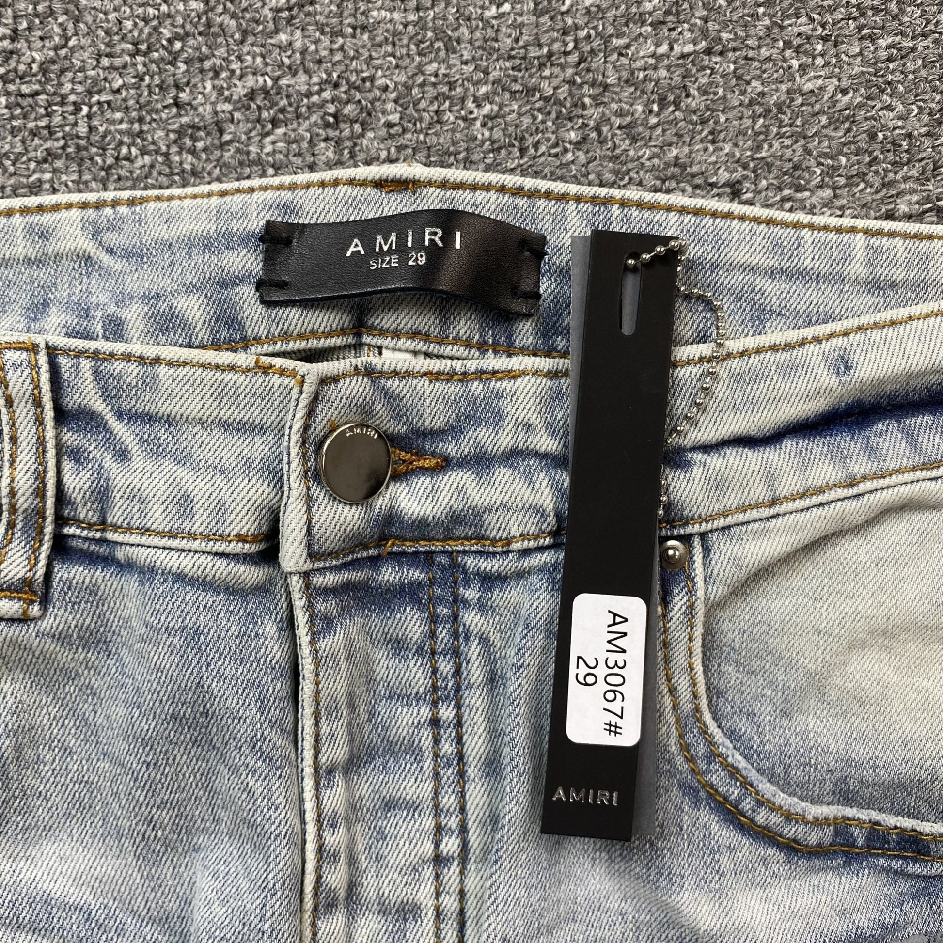 AMIRI MX1 PAINTER JEANS BLUE - Sin Sity Reps