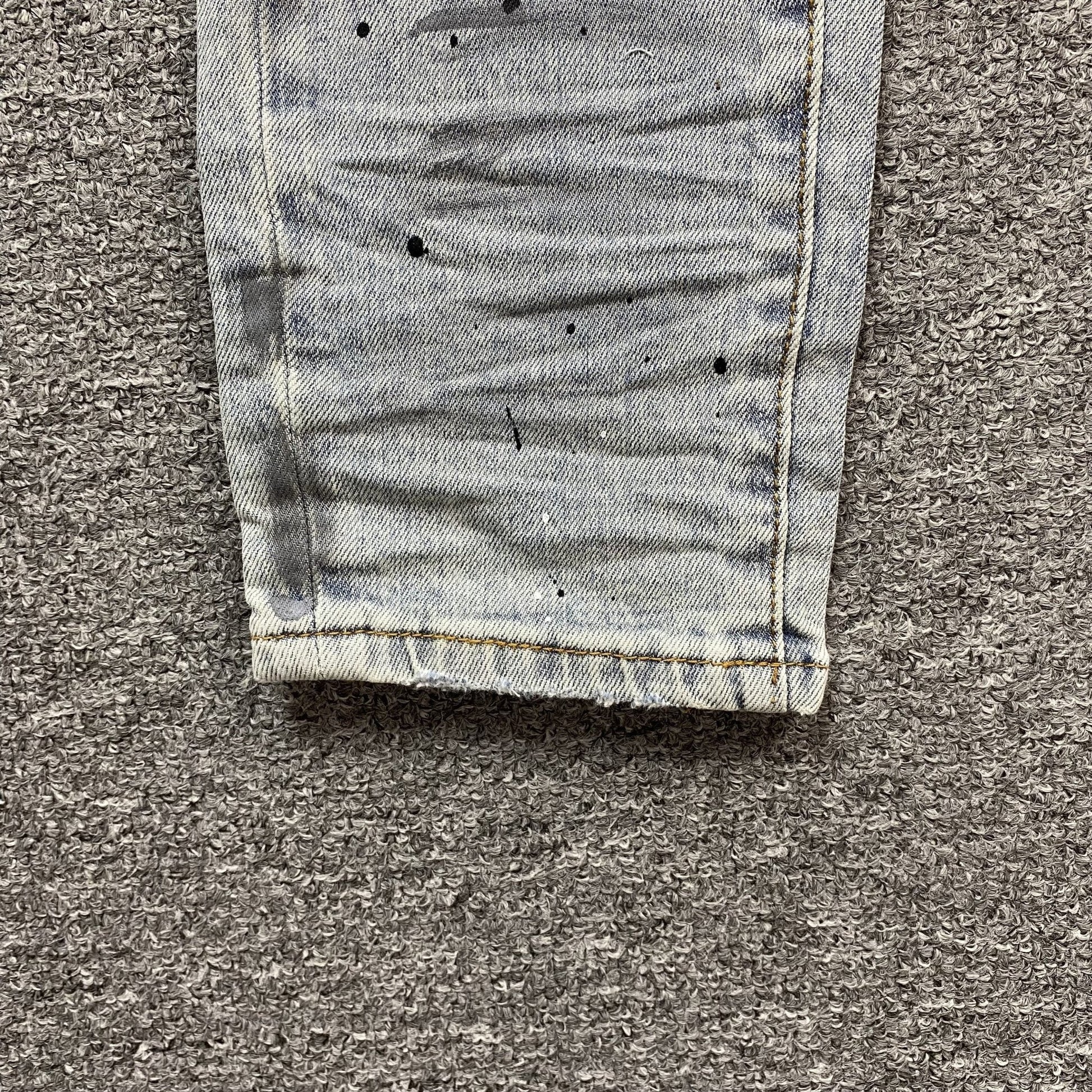 AMIRI MX1 PAINTER JEANS BLUE - Sin Sity Reps