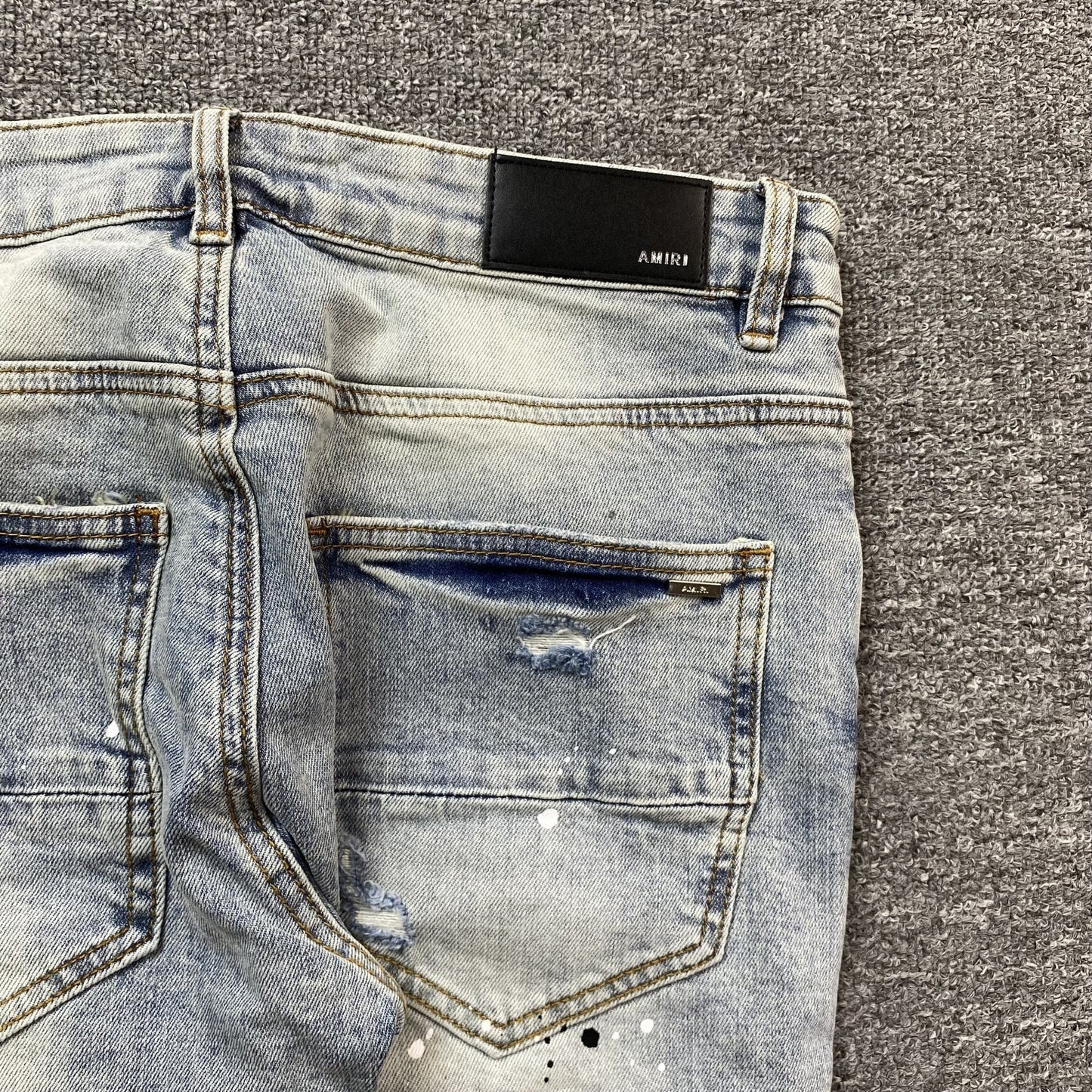 AMIRI MX1 PAINTER JEANS BLUE - Sin Sity Reps