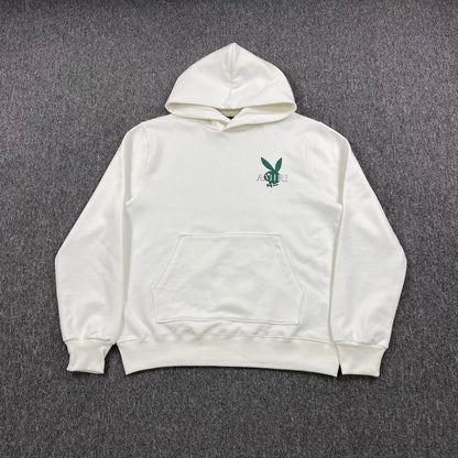 AMIRI PLAYBOY LOGO HOODIE WHITE GREEN - Sin Sity Reps