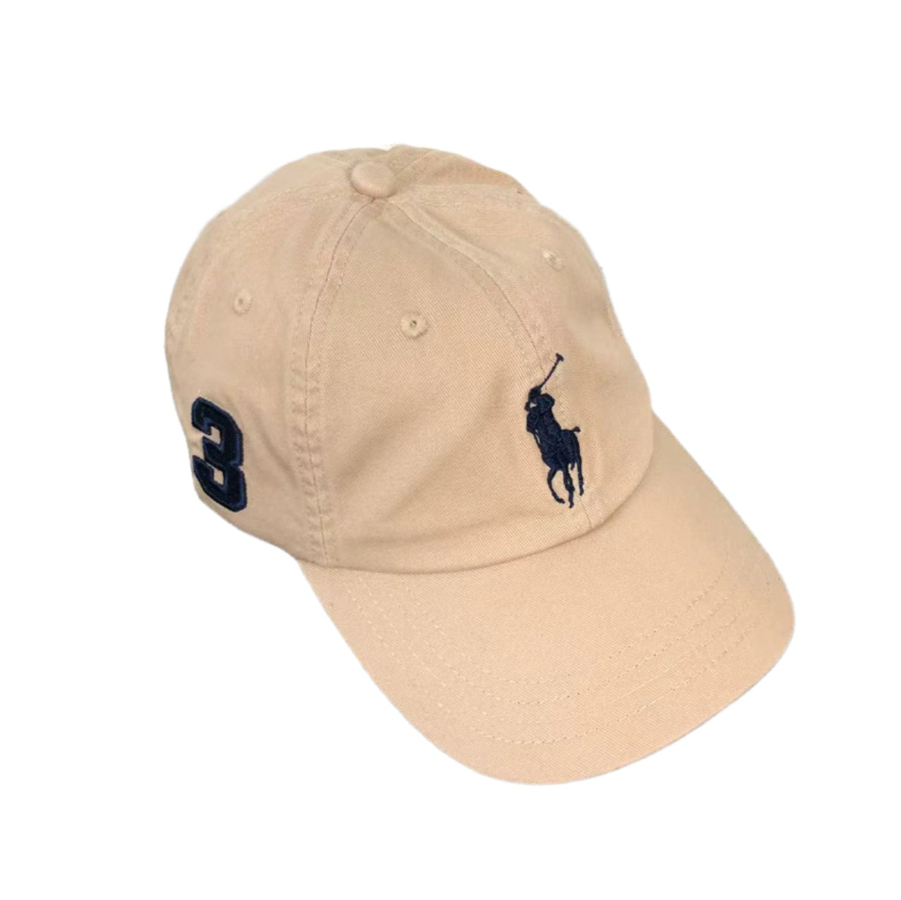 POLO RALPH LAUREN DENIM CAP BEIGE