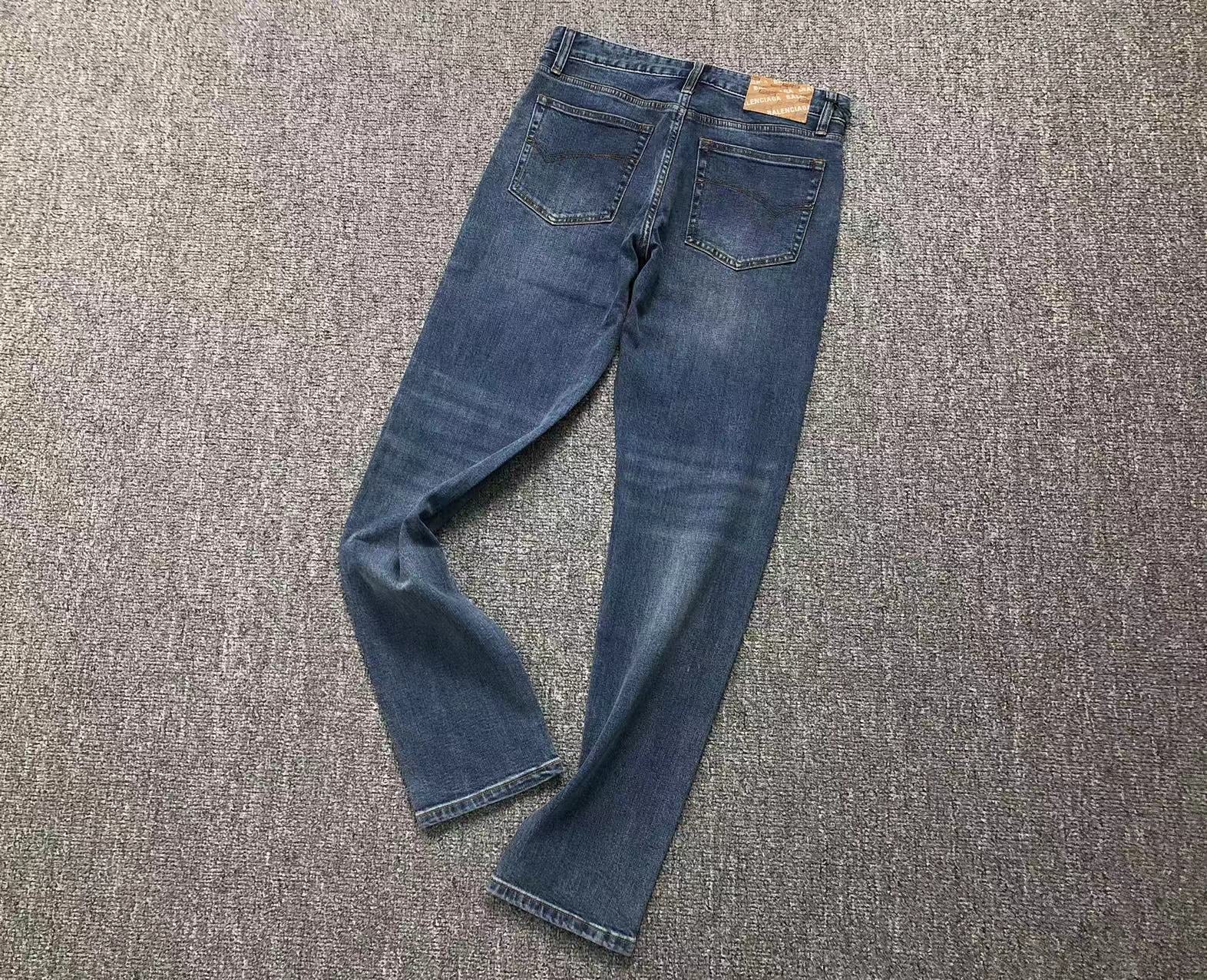 BALENCIAGA BASIC JEANS BLUE DENIM - Sin Sity Reps