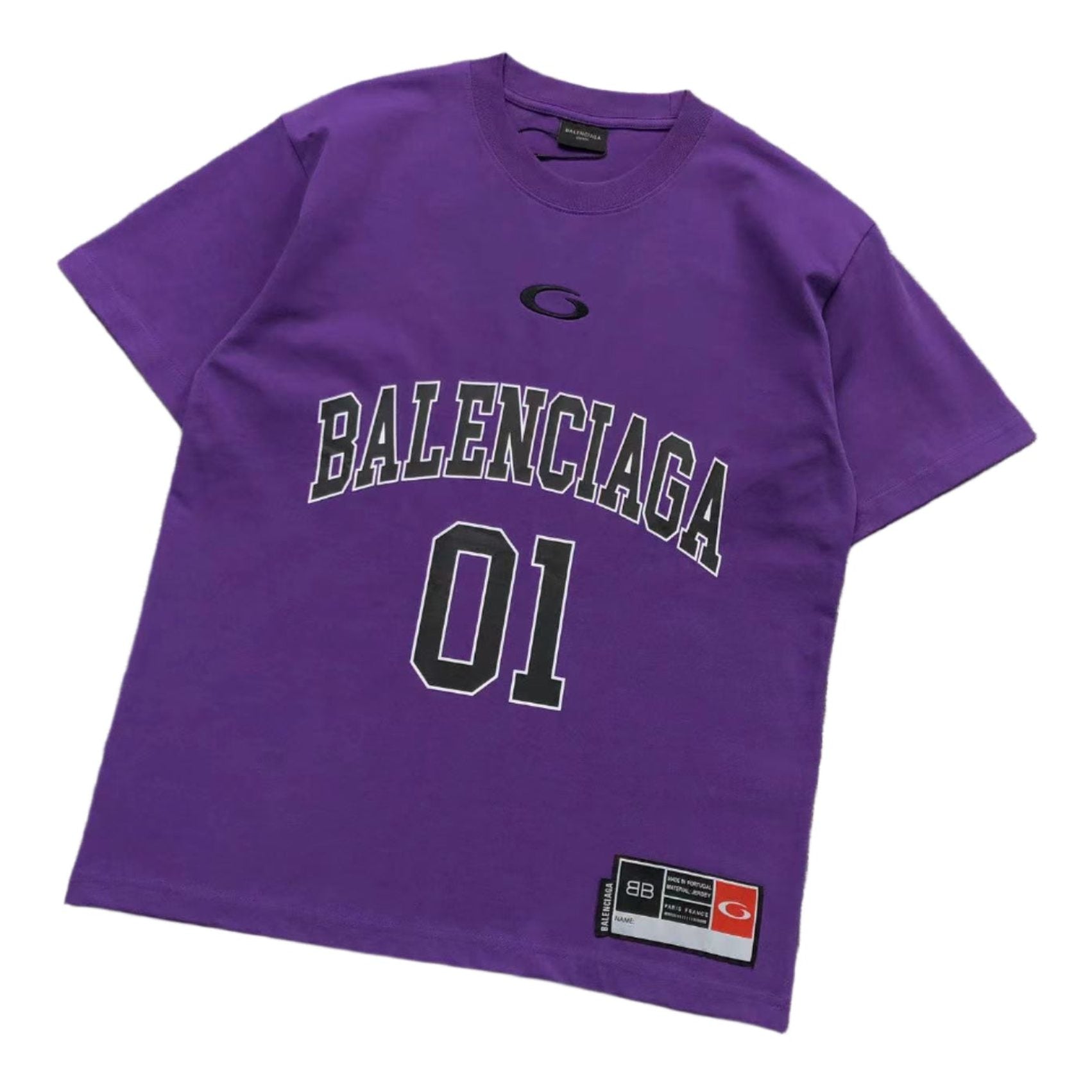 BALENCIAGA BASKETBALL SERIES OVERSIZED T - SHIRT PURPLE - Sin Sity Reps