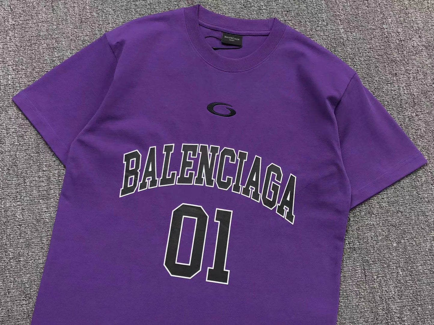 BALENCIAGA BASKETBALL SERIES OVERSIZED T - SHIRT PURPLE - Sin Sity Reps