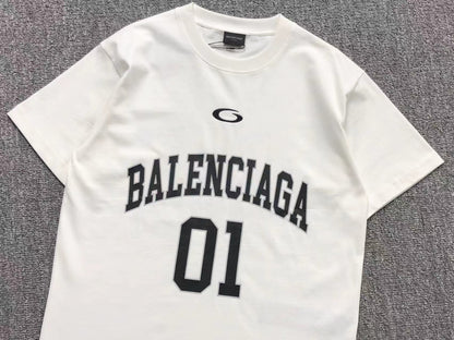 BALENCIAGA BASKETBALL SERIES OVERSIZED T - SHIRT WHITE - Sin Sity Reps