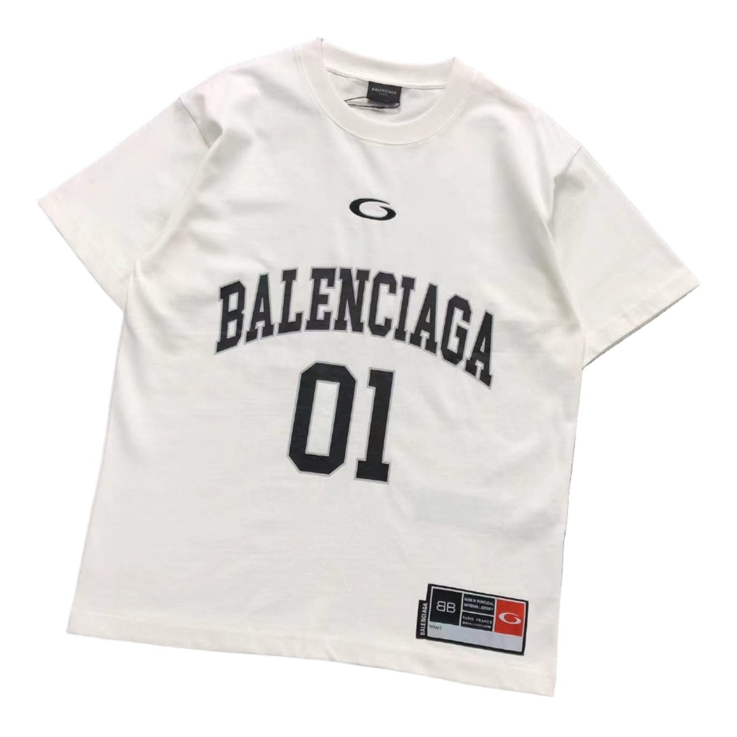 BALENCIAGA BASKETBALL SERIES OVERSIZED T - SHIRT WHITE - Sin Sity Reps