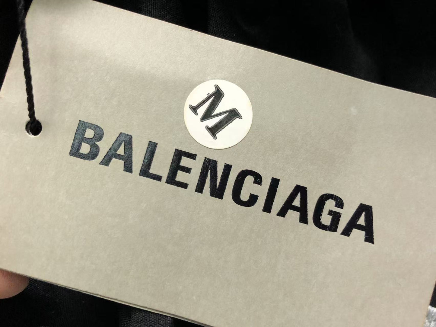 BALENCIAGA LOGO SHORTS BLACK - Sin Sity Reps