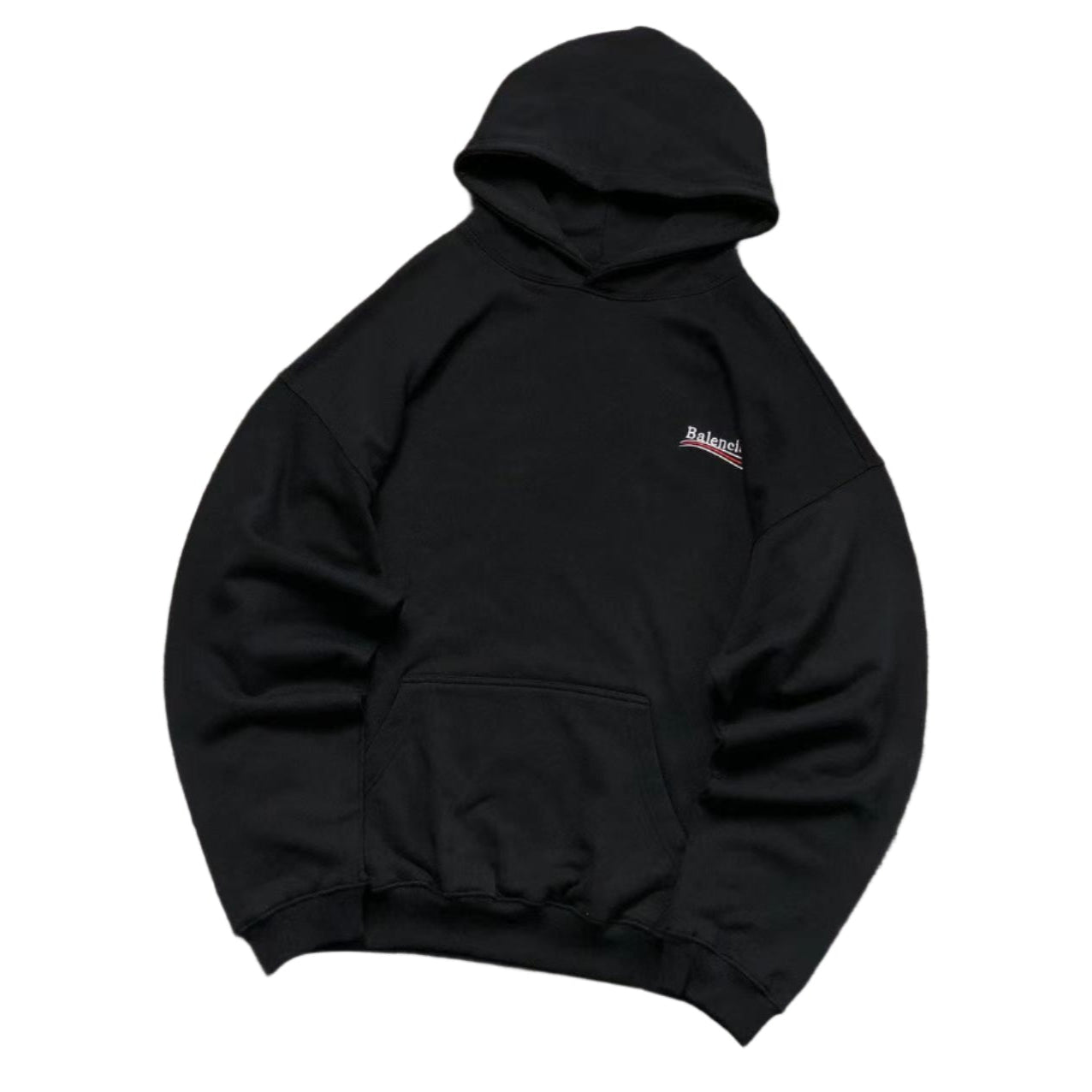 BALENCIAGA POLITICAL CAMPAIGN HOODIE BLACK - Sin Sity Reps