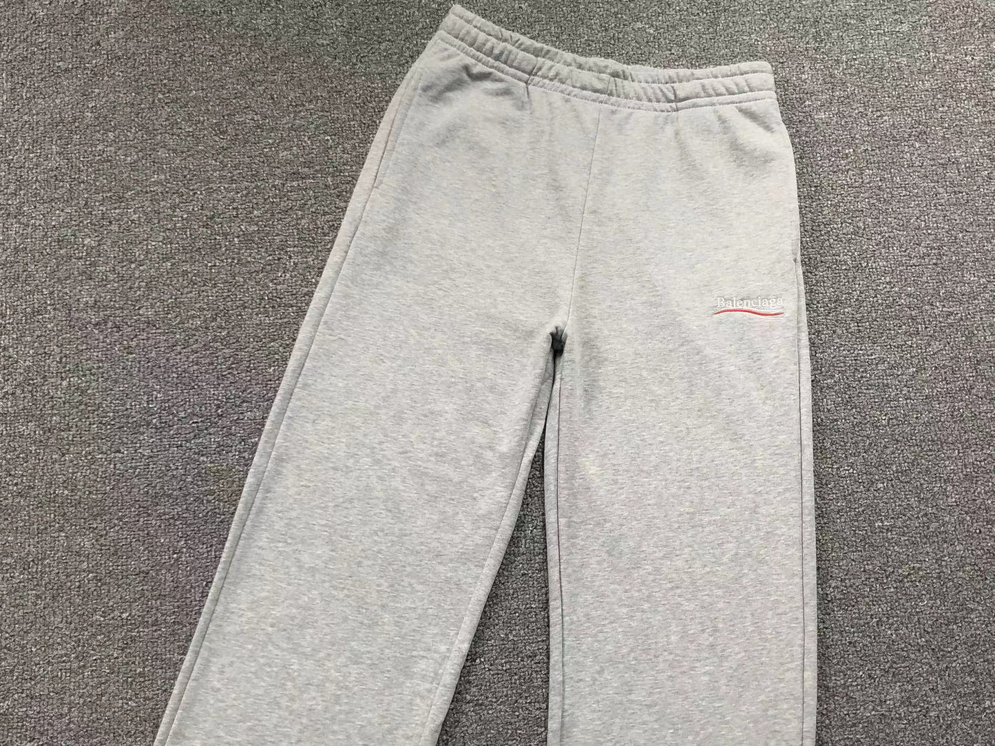 BALENCIAGA POLITICAL CAMPAIGN SWEATPANTS GREY - Sin Sity Reps