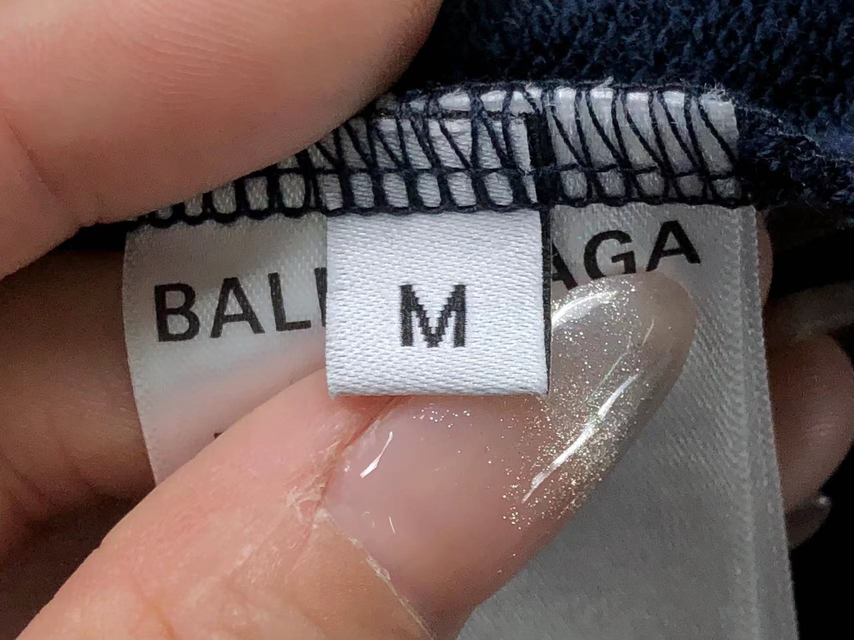 BALENCIAGA POLITICAL CAMPAIGN SWEATPANTS NAVY - Sin Sity Reps