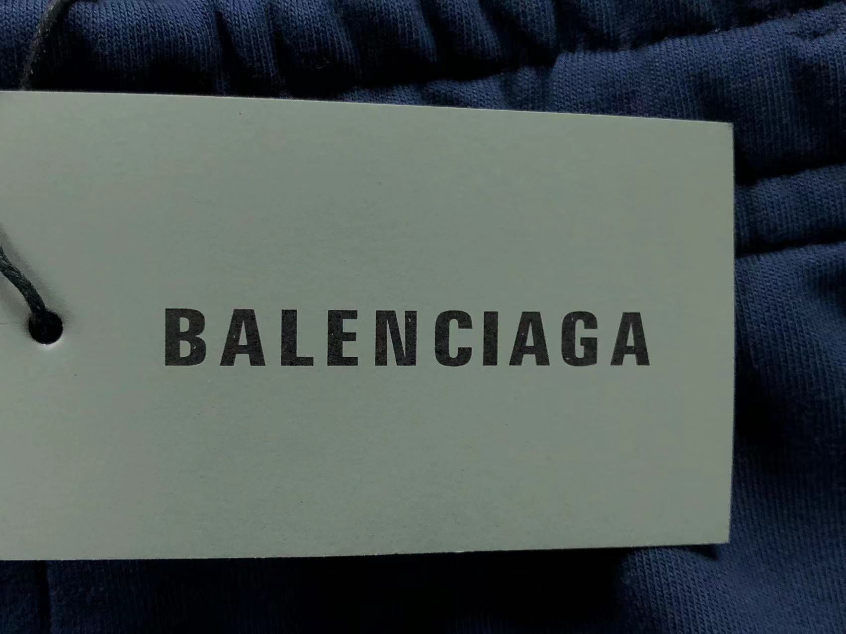 BALENCIAGA POLITICAL CAMPAIGN SWEATPANTS NAVY - Sin Sity Reps