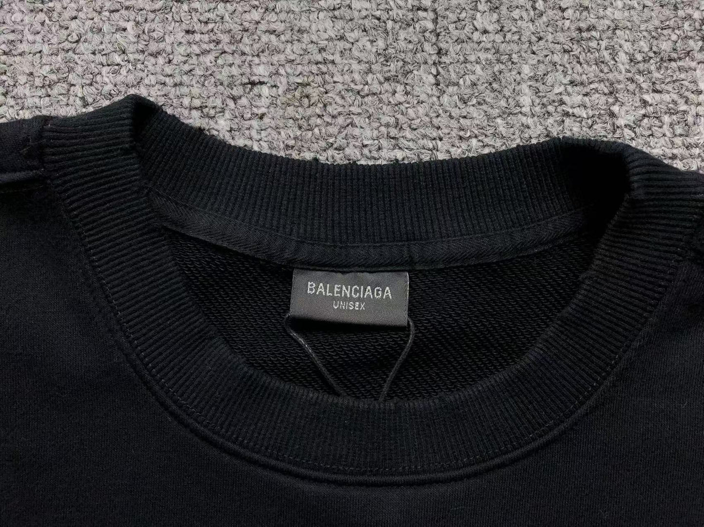 BALENCIAGA POLITICAL CAMPAIGN SWEATSHIRT BLACK - Sin Sity Reps