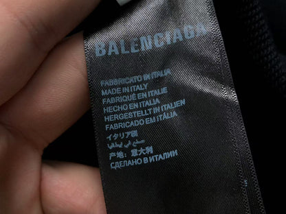 BALENCIAGA POLITICAL CAMPAIGN SWEATSHIRT BLACK - Sin Sity Reps