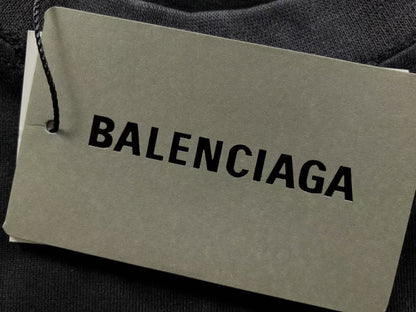 BALENCIAGA POLITICAL CAMPAIGN T - SHIRT BLACK - Sin Sity Reps