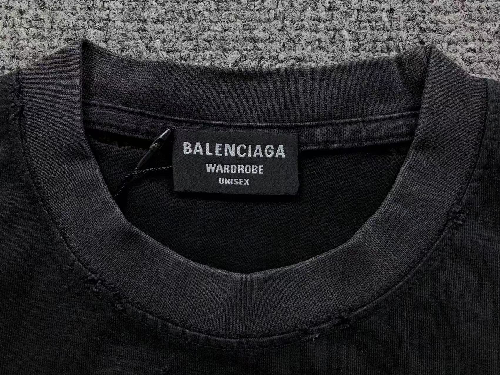 BALENCIAGA POLITICAL CAMPAIGN T - SHIRT BLACK - Sin Sity Reps