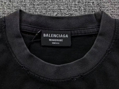 BALENCIAGA POLITICAL CAMPAIGN T - SHIRT BLACK - Sin Sity Reps