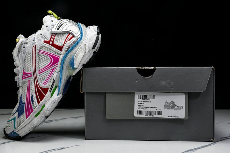 BALENCIAGA RUNNER x WHITE MULTICOLOR - Sin Sity Reps