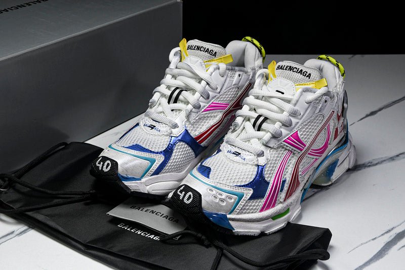 BALENCIAGA RUNNER x WHITE MULTICOLOR - Sin Sity Reps