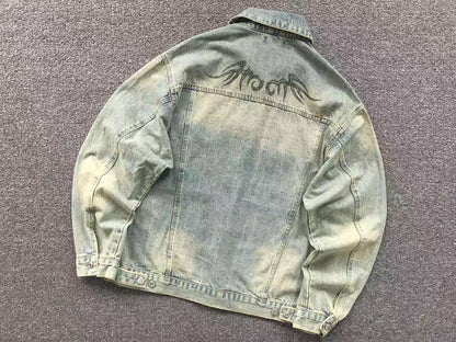 BALENCIAGA Y2K DENIM JACKET - Sin Sity Reps