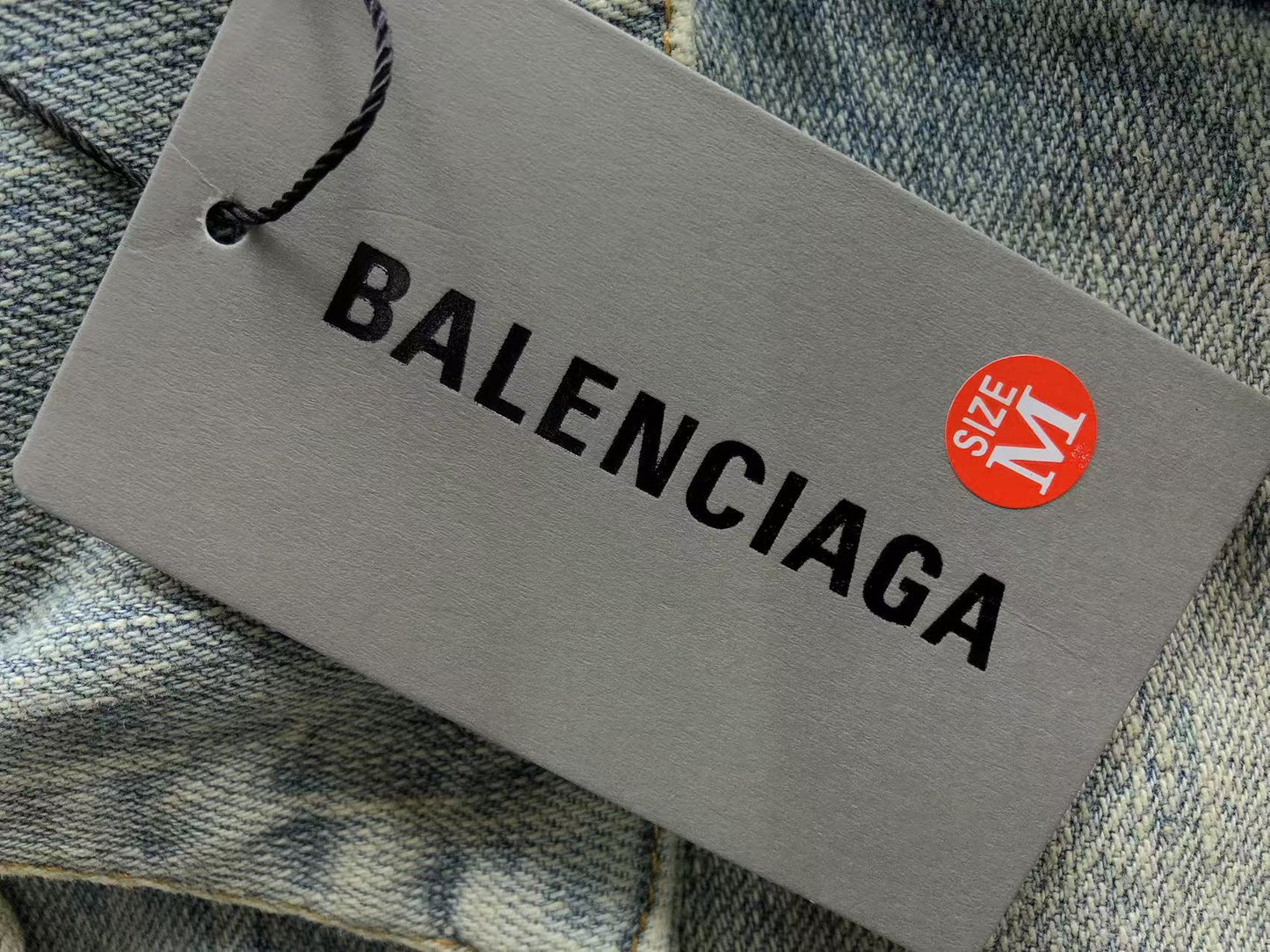 BALENCIAGA Y2K DENIM JACKET - Sin Sity Reps