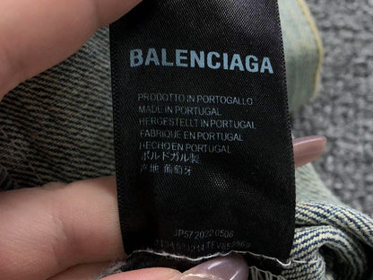 BALENCIAGA Y2K DENIM JACKET - Sin Sity Reps