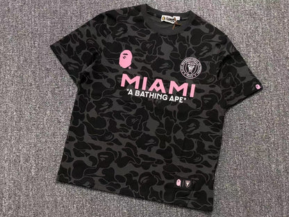 BAPE x INTER MIAMI FOOTBALL JERSEY BLACK - Sin Sity Reps