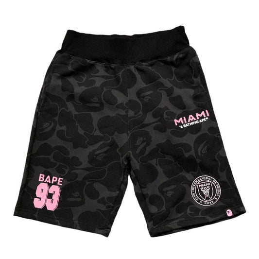 BAPE x INTER MIAMI SHORTS BLACK - Sin Sity Reps