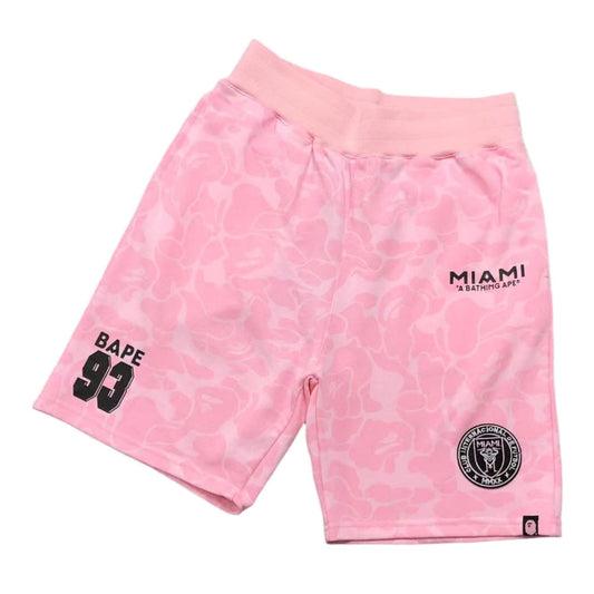 BAPE x INTER MIAMI SHORTS PINK - Sin Sity Reps