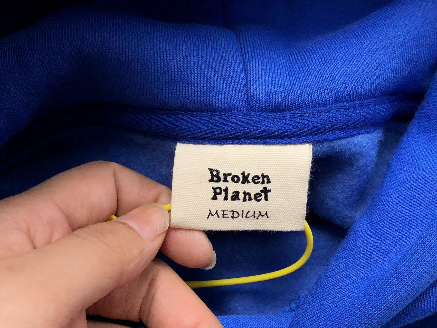 BROKEN PLANET LOST IN SPACE HOODIE BLUE - Sin Sity Reps