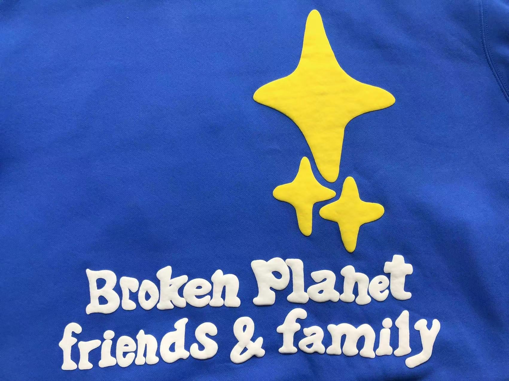 BROKEN PLANET LOST IN SPACE HOODIE BLUE - Sin Sity Reps