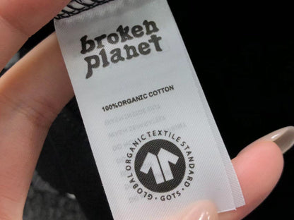 BROKEN PLANET SKY WALKING HOODIE BLACK - Sin Sity Reps