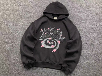 BROKEN PLANET STAR GAZING HOODIE DARK GREY - Sin Sity Reps