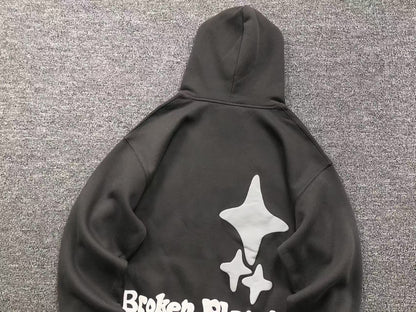 BROKEN PLANET TRUST YOUR UNIVERSE HOODIE SLATE - Sin Sity Reps