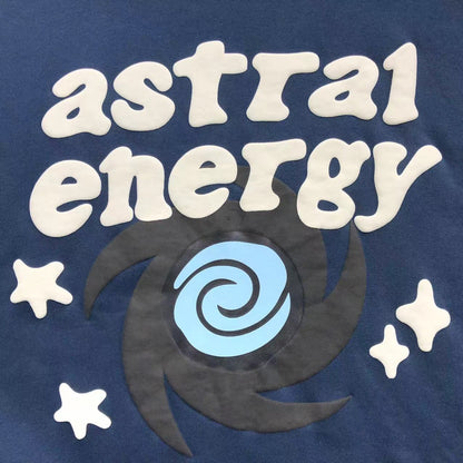 BROKEN PLANETS ASTRAL ENERGY HOODIE NAVY - Sin Sity Reps