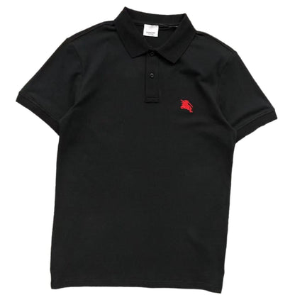 BURBERRY BASIC POLO SHIRT BLACK - Sin Sity Reps