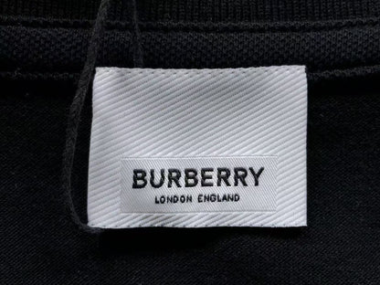 BURBERRY BASIC POLO SHIRT BLACK - Sin Sity Reps